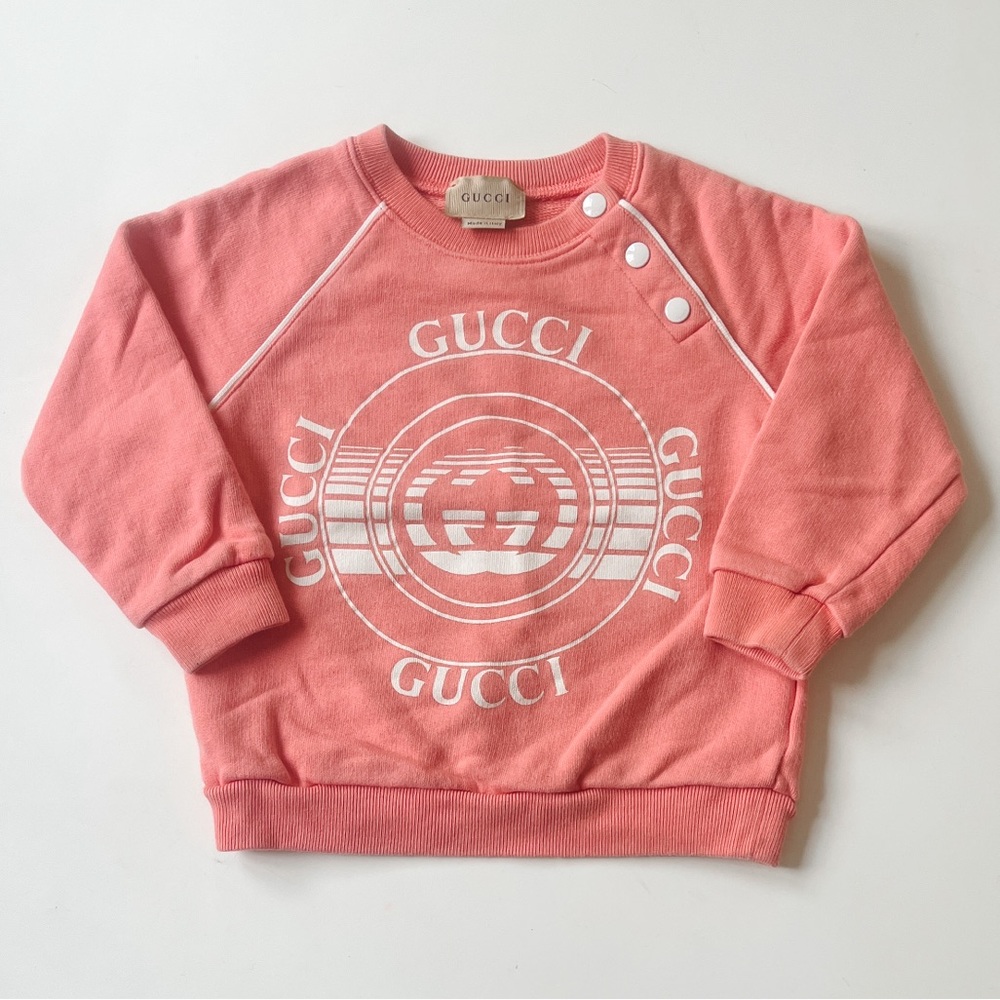 Gucci Kids Coral Sweatshirt